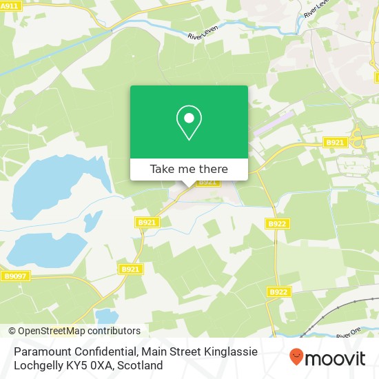 Paramount Confidential, Main Street Kinglassie Lochgelly KY5 0XA map
