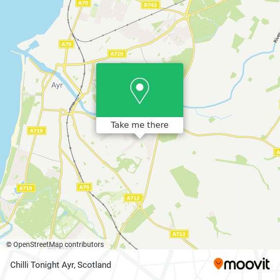 Chilli Tonight Ayr map