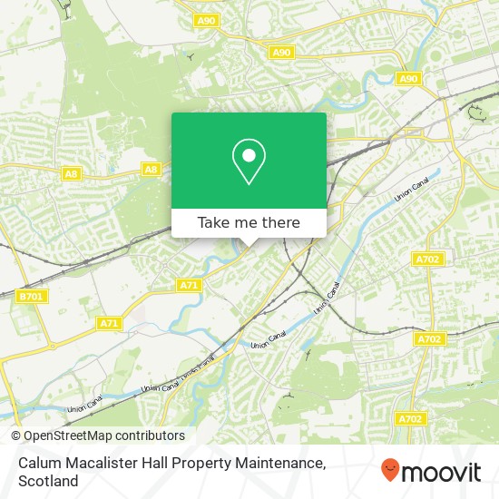 Calum Macalister Hall Property Maintenance map