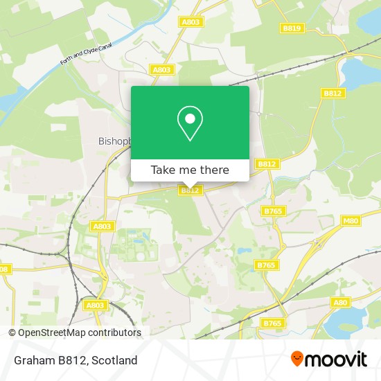 Graham B812 map