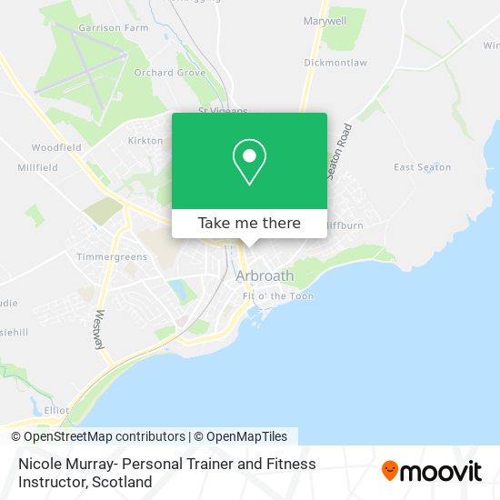 Nicole Murray- Personal Trainer and Fitness Instructor map