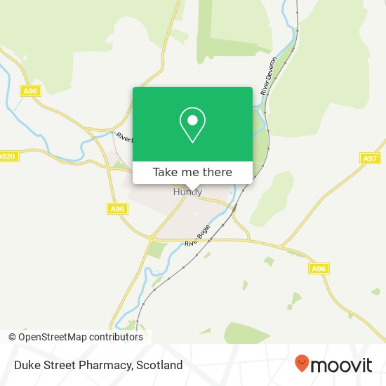 Duke Street Pharmacy map