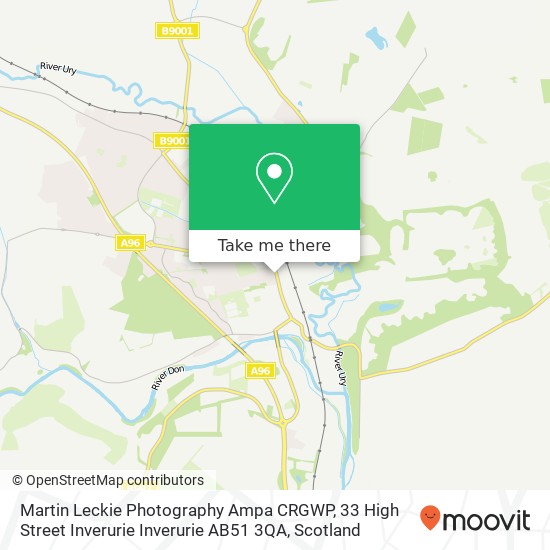 Martin Leckie Photography Ampa CRGWP, 33 High Street Inverurie Inverurie AB51 3QA map