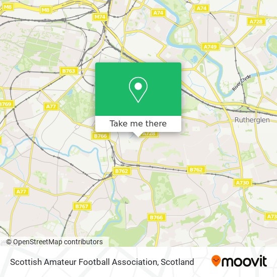 Scottish Amateur Football Association map