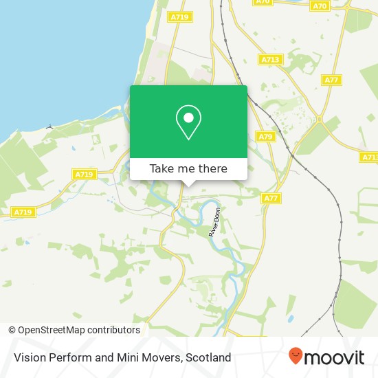Vision Perform and Mini Movers map