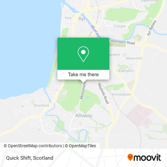 Quick Shift map