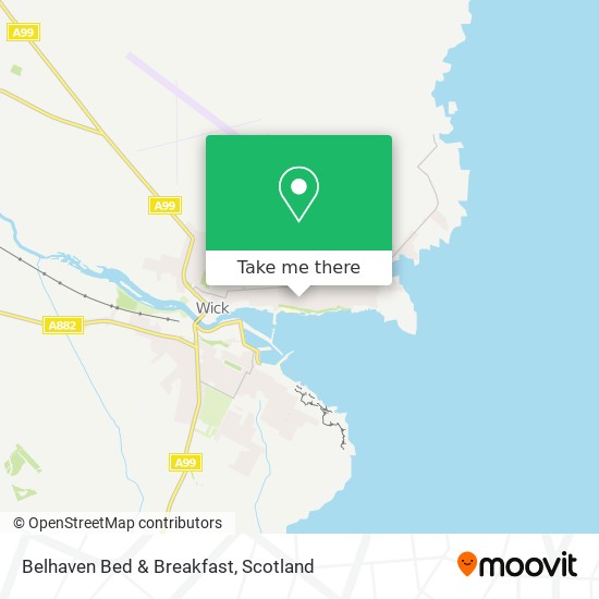Belhaven Bed & Breakfast map