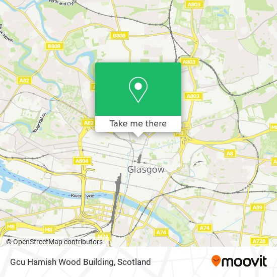 Gcu Hamish Wood Building map