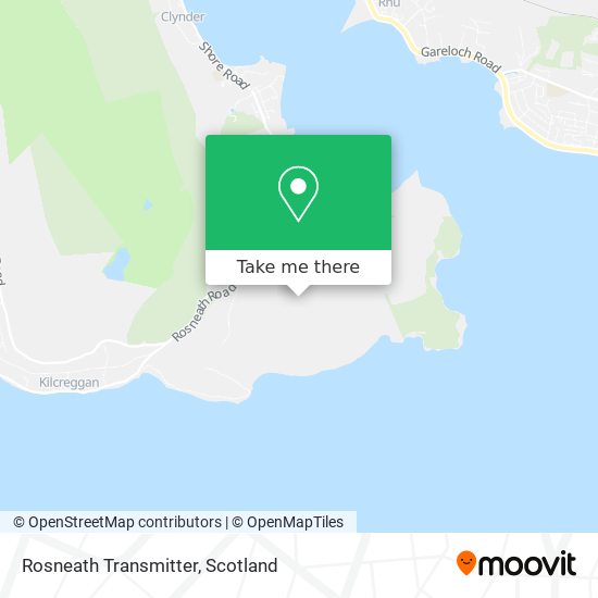 Rosneath Transmitter map