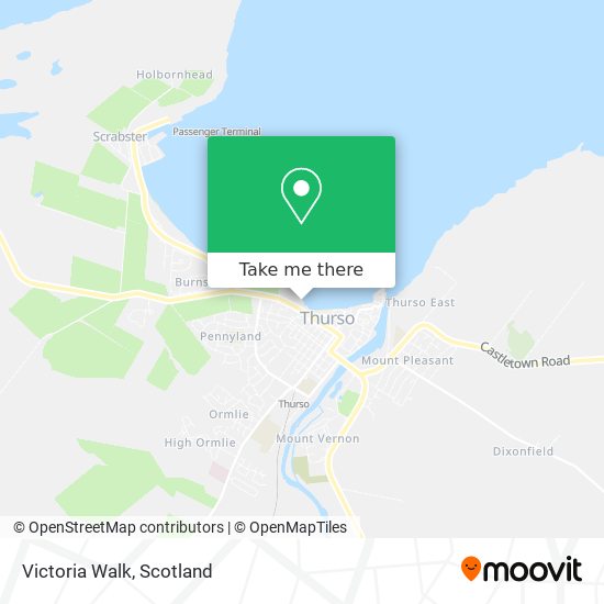 Victoria Walk map