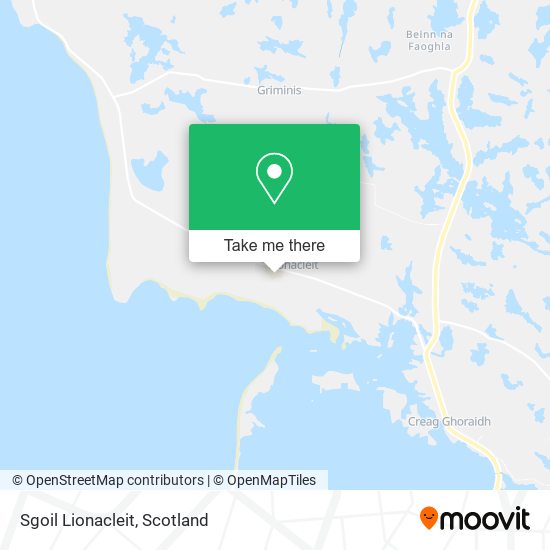 Sgoil Lionacleit map