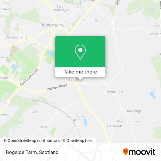 Bogside Farm map