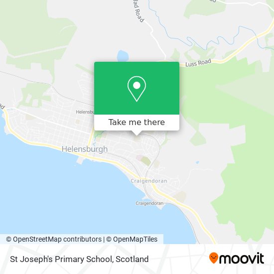 St Joseph's Primary School map