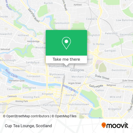 Cup Tea Lounge map