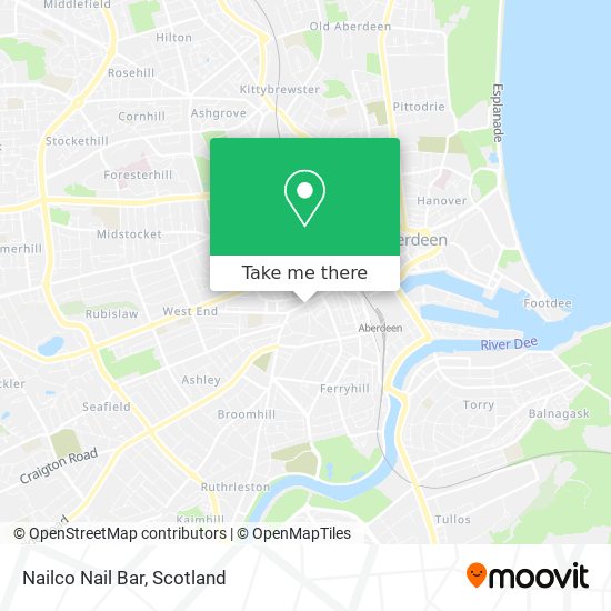 Nailco Nail Bar map
