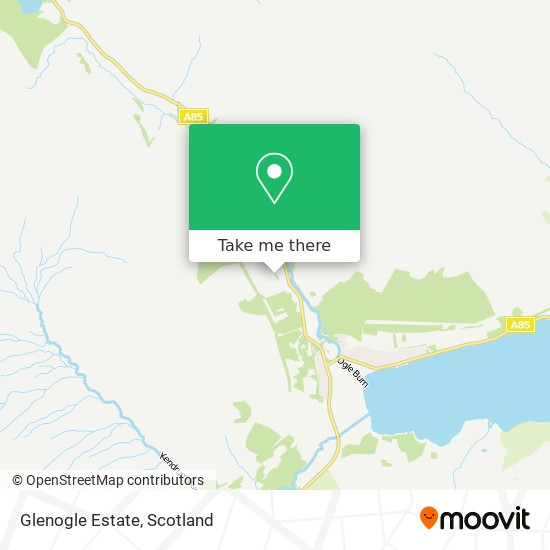 Glenogle Estate map