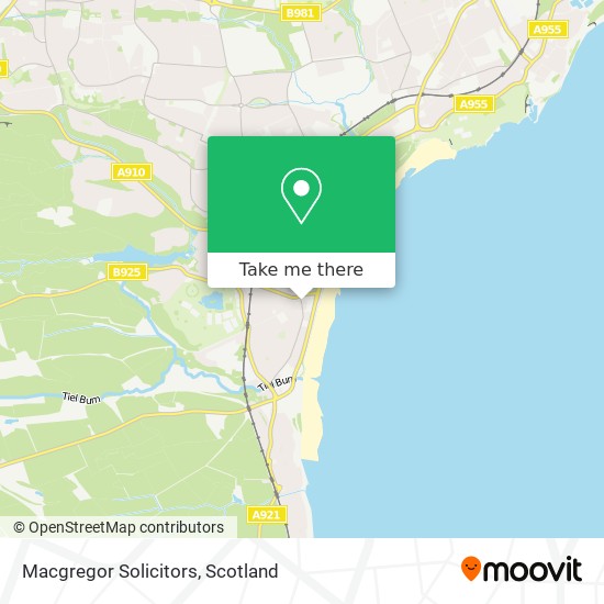 Macgregor Solicitors map