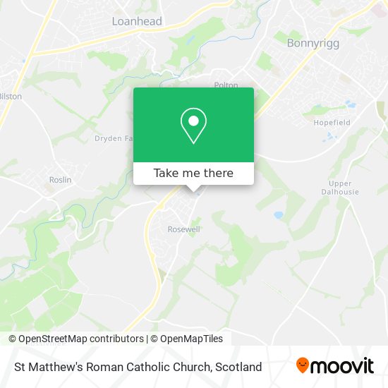 St Matthew's Roman Catholic Church map