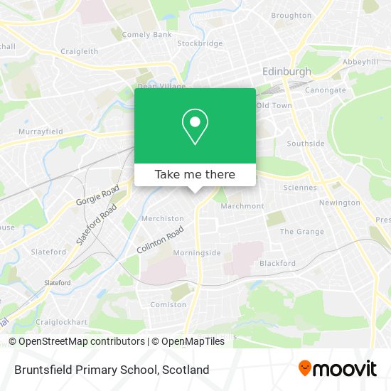 Bruntsfield Primary School map