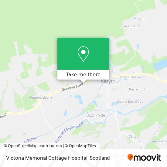 Victoria Memorial Cottage Hospital map