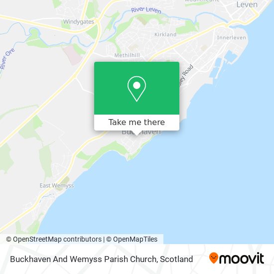 Buckhaven And Wemyss Parish Church map