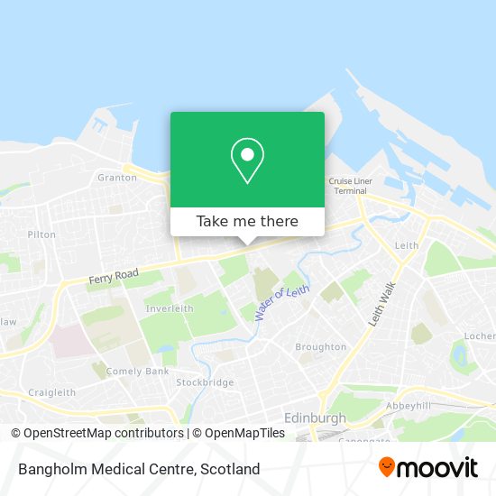 Bangholm Medical Centre map