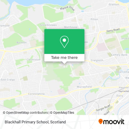 Blackhall Primary School map