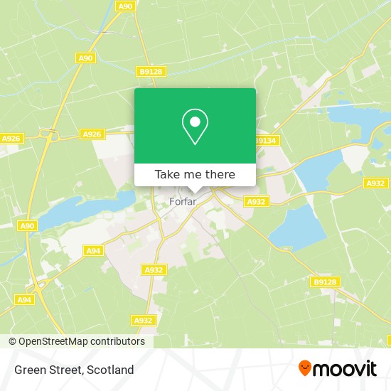 Green Street map