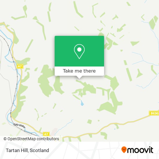 Tartan Hill map