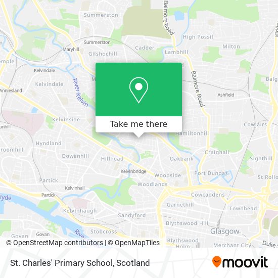 St. Charles' Primary School map