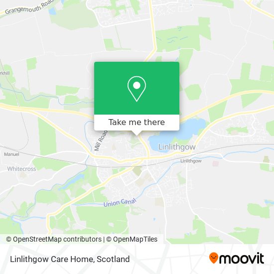 Linlithgow Care Home map