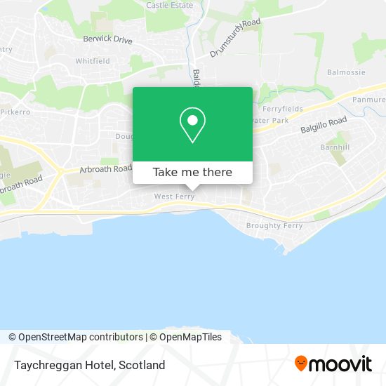 Taychreggan Hotel map