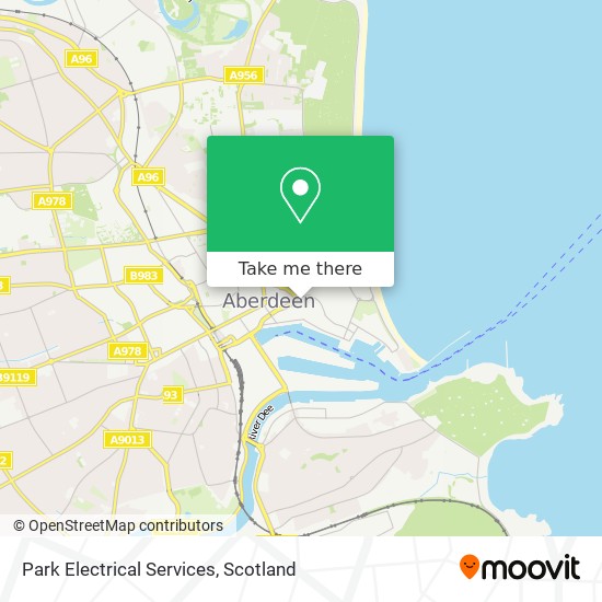 Park Electrical Services map