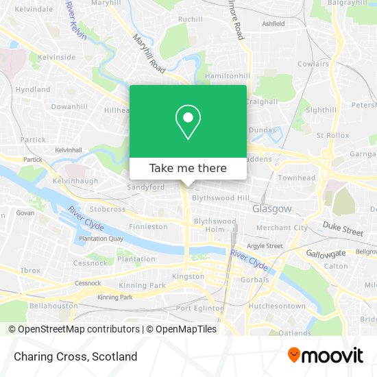 Charing Cross map