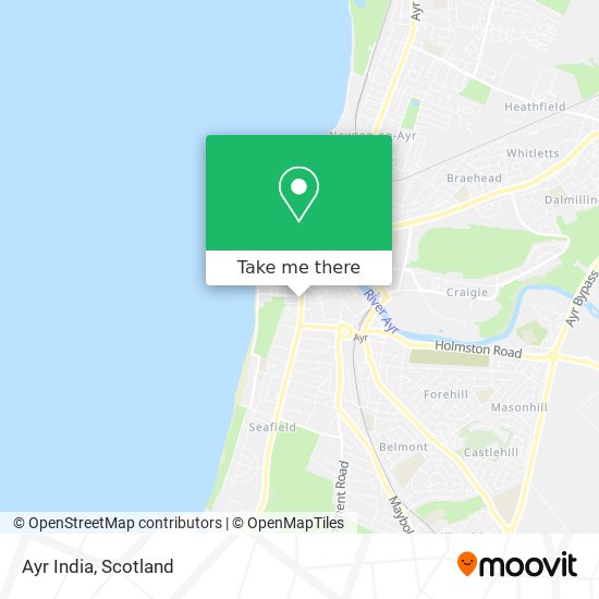 Ayr India map