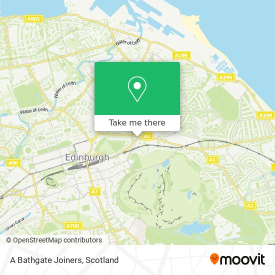 A Bathgate Joiners map