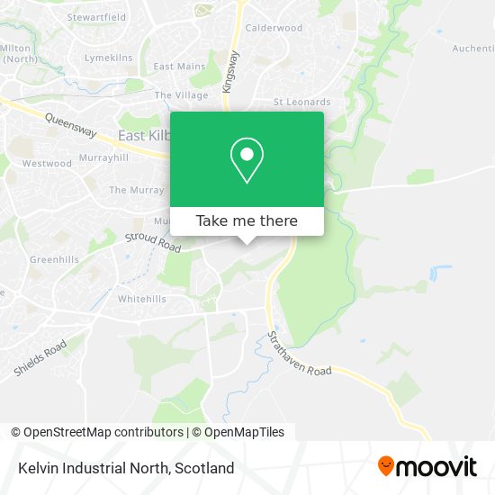Kelvin Industrial North map