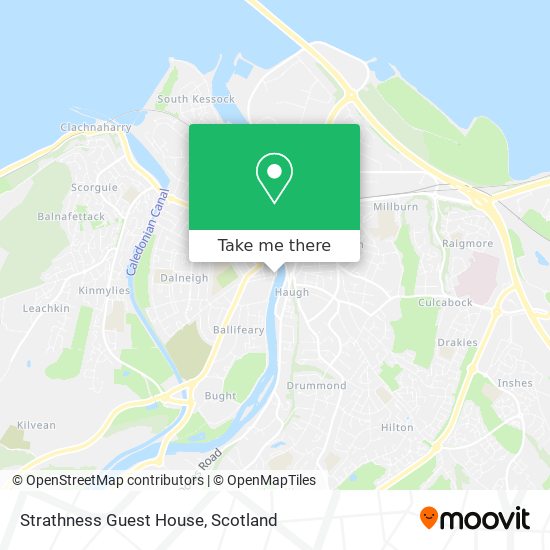 Strathness Guest House map