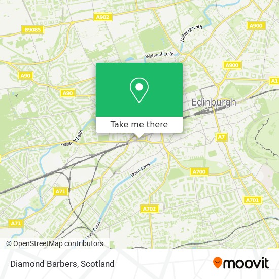 Diamond Barbers map