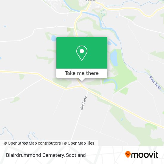 Blairdrummond Cemetery map