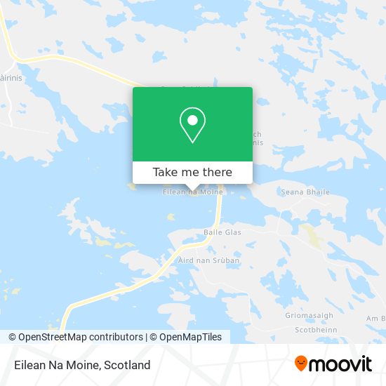 Eilean Na Moine map