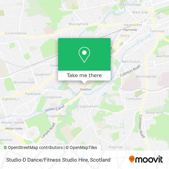 Studio-D Dance / Fitness Studio Hire map
