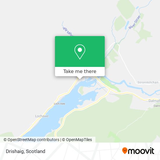 Drishaig map