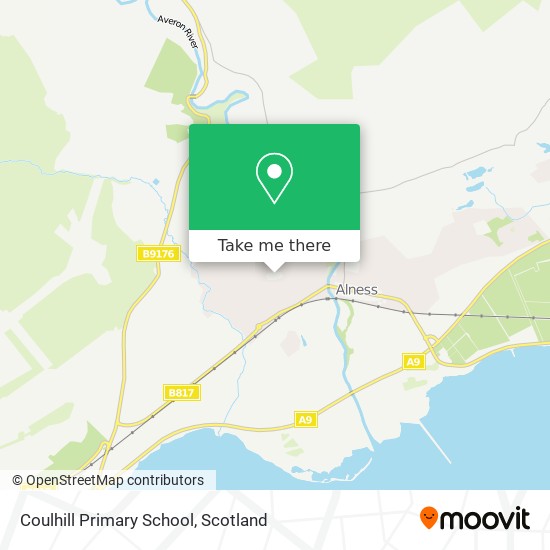 Coulhill Primary School map
