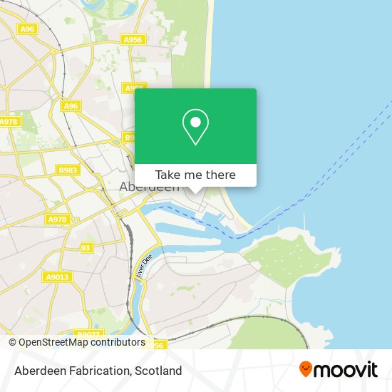 Aberdeen Fabrication map