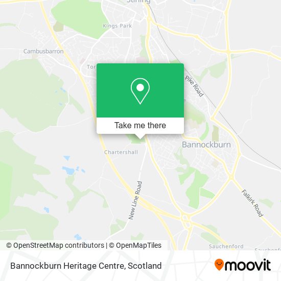 Bannockburn Heritage Centre map