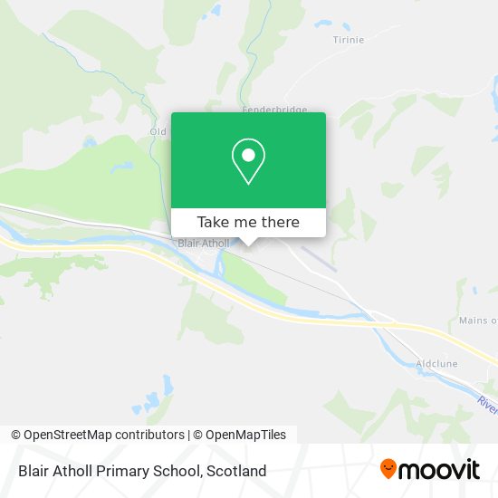Blair Atholl Primary School map