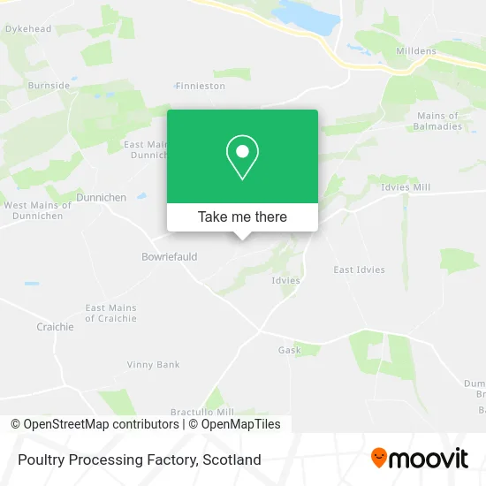 Poultry Processing Factory map