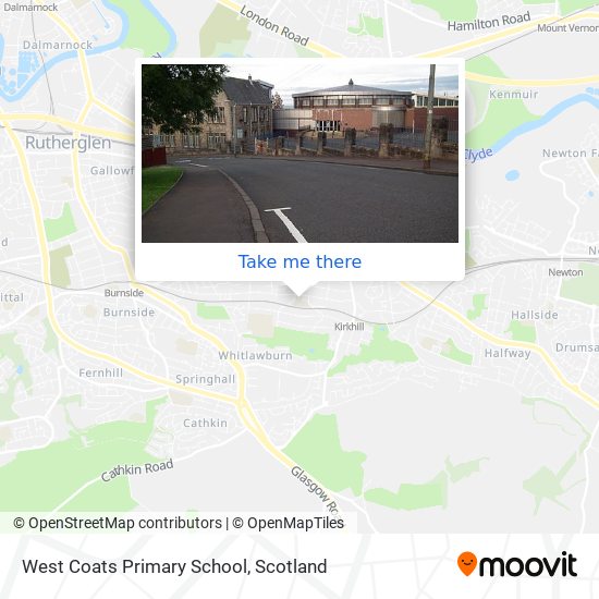 West Coats Primary School map