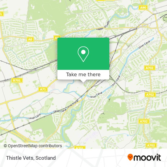 Thistle Vets map